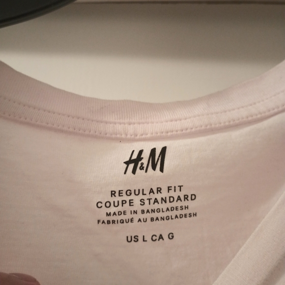 Pink H&M tee - Picture 2 of 2